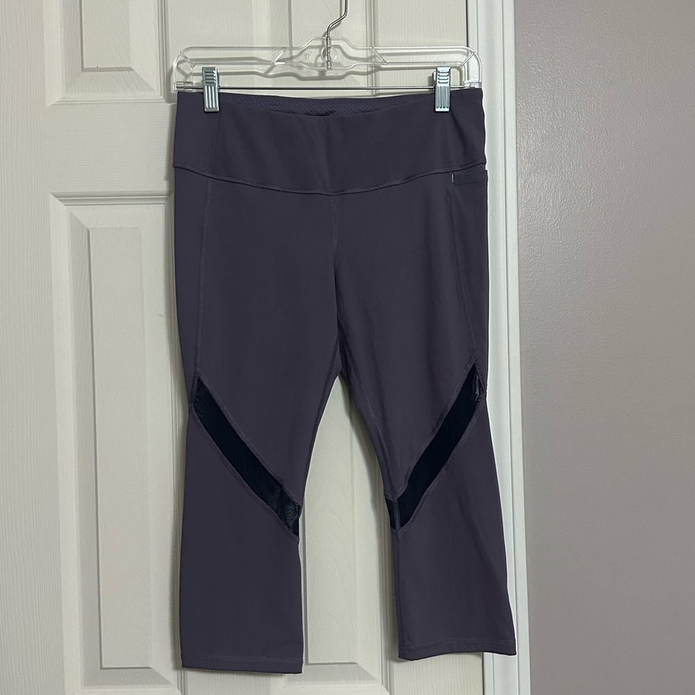 Calia Carrie Underwood Purple Athletic Yoga Capri Pants